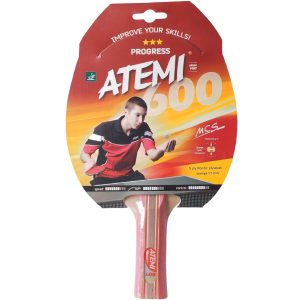 Stalo teniso raketė Atemi 600 anatomical