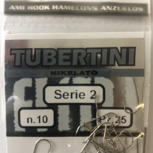 Kabliukai Tubertini Serie 2 Nichelato 25vnt.