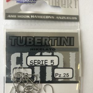 Kabliukai Tubertini Serie 5 Nichelato 25vnt.