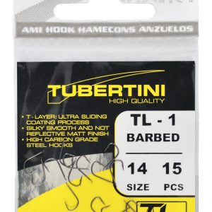 Kabliukai Tubertini Serie TL-1 Barbed 15vnt.
