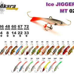 Švytuoklė Akara Ice Jigger MT 02