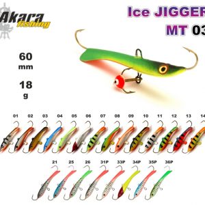 Švytuoklė Akara Ice Jigger MT 03