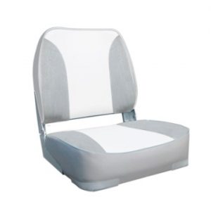 Oceansouth sėdynė DELUXE FOLDING su pilnu paminkštinimu, grey/white