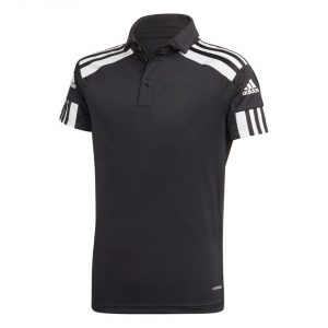 Vaikiški marškinėliai Adidas Squadra 21 Polo, juodi GK9558