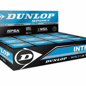 Skvošo kamuoliukas Dunlop INTRO 12-box