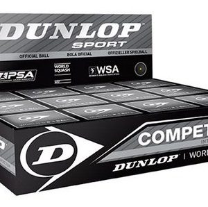Skvošo kamuoliukas Dunlop COMPETITION 12-box