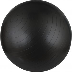 Gimnastikos kamuolys AVENTO 42OA 55 cm, juodas
