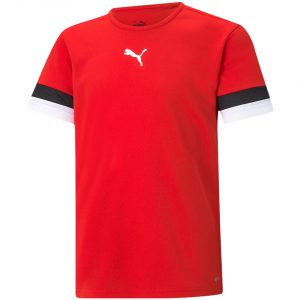 Vaikiški marškinėliai Puma teamRISE Jersey Jr, raudoni 704938 01