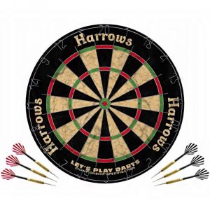 Smiginio taikinys Harrows Lets Play Darts Game Set