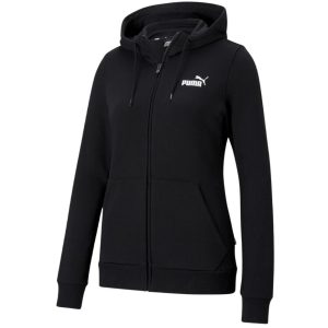 Moteriškas džemperis Puma ESS Small Logo Full-Zip Hoodie TR 586813 01
