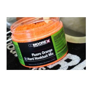 CC MOORE Fluoro Orange Hard Hookbait Making Base Mix skęstančių masalinių boilių gamybos mišinys (200 g)