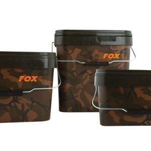 FOX Camo Square Bucket kibiras su dangčiu (5 l)