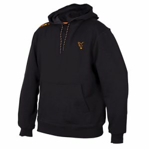 FOX Orange & Black Hoodie džemperis (M dydis)