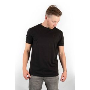 FOX Black T-Shirt marškinėliai (M dydis)