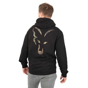 FOX LW Black/Camo Zip Hoody džemperis (L dydis)