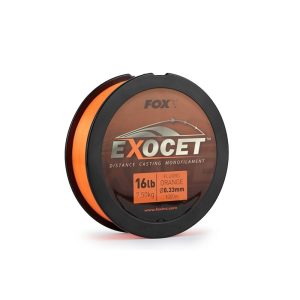 FOX Exocet Fluoro Orange Mono Mainline monofilamentinis valas (0.33 mm, 7.23 kg / 16 lb, 1000 m)