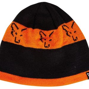 FOX Black & Orange Beanie kepurė