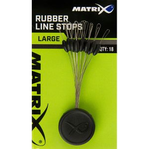 MATRIX Rubber Line Stops fiksatoriai (vidutiniai)