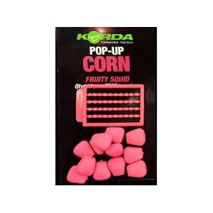 KORDA Pop Up Corn Fruity Squid Pink Plastic Baits plastikiniai masalai (12 vnt.)