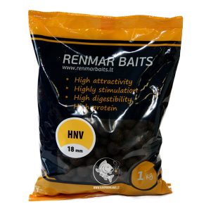 RENMAR BAITS HNV Plum Feed Boilies (18 mm, 1 kg)