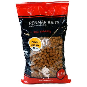 RENMAR BAITS Fruit Mix Pellets peletės (10 mm, 1.5 kg)