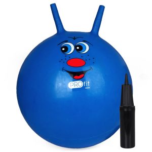 Šokinėjimo kamuolys Profit, 55 cm mėlynas DK 2103