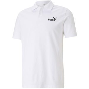 Vyriški Polo marškinėliai Puma ESS Pique balti 586674 02