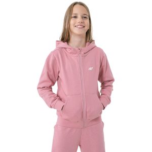 Vaikiškas džemperis, mergaitėms 4F šviesiai rožinis HJZ22 JBLD001 56S