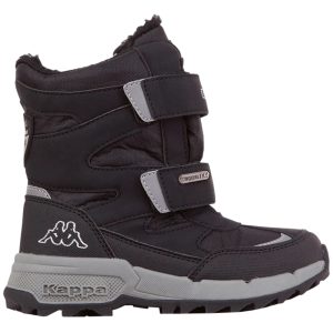 Vaikiški batai Kappa Cekis Tex K, rudeniui ir žiemai, juodos ir pilkos spalvos 260903K 1115