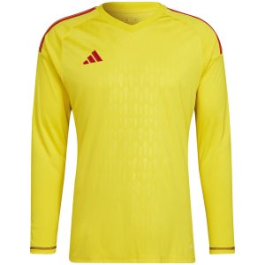 Vyriški vartininko marškinėliai Adidas Tiro 23 Competition, ilgomis rankovėmis, geltoni HK7696