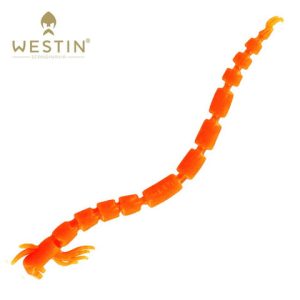 Westin dirbtinis masalas BloodTeez Worm 5.5cm Fluo orange