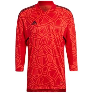 Vyriški vartininko marškinėliai, Adidas Condivo 22, ilgomis rankovėmis, raudoni H21237