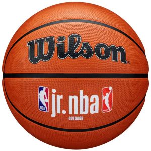 Krepšinio kamuolys Wilson JR NBA logotipas Auth Oranžinė WZ3011801XB6