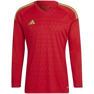 Vyriški vartininko marškinėliai Adidas Tiro 23 Competition, ilgomis rankovėmis, raudoni HL0007