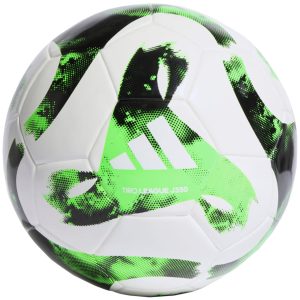 Futbolo kamuolys Adidas Tiro Junior 350 League baltas su žaliu HT2427