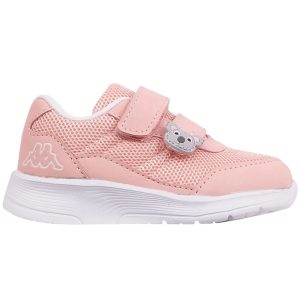 Vaikiški sportiniai batai Kappa Jak M, rožinės ir baltos spalvos 280024M 2110
