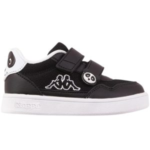 Vaikiški sportiniai batai Kappa PIO M Sneakers, juodos ir baltos spalvos 280023M 1110