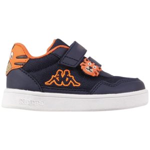 Vaikiški sportiniai batai Kappa PIO M Sneakers, tamsiai mėlyni ir oranžiniai 280023M 6744