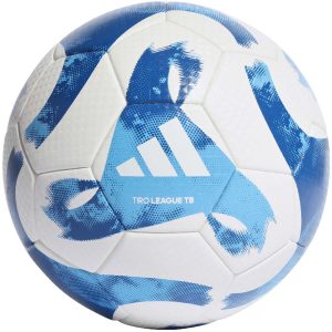 Futbolo kamuolys Adidas Tiro League Thermally Bonded mėlynas HT2429