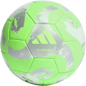 Futbolo kamuolys Adidas Tiro League Thermally Bonded, žaliai pilkas HZ1296