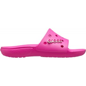 Moteriškos šlepetės Crocs Classic Slide rožinės spalvos 206121 6UB