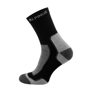 Kojinės Alpinus Sveg FI18439, juodos ir pilkos spalvos