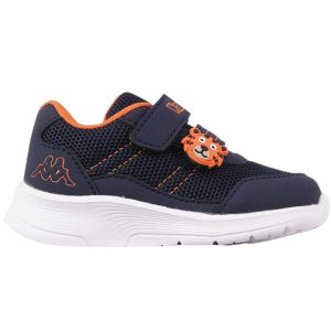 Vaikiški sportiniai batai Kappa Jak M, tamsiai mėlynos ir oranžinės spalvos 280024M 6744