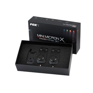 FOX Mini Micron X Bite Alarms Set kibimo signalizatorių komplektas (2+1, multi-color)