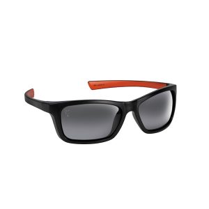 FOX Collection Black & Orange Frame – Grey Lens Polarised Sunglasses poliarizuoti akiniai nuo saulės