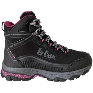 Moteriški batai Lee Cooper juodos ir rožinės spalvos LCJ-23-01-2020LA
