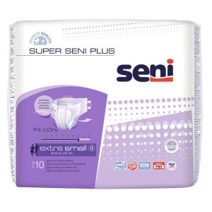 SENI Super Plus Extra Small anatominės sauskelnės, 10vnt.