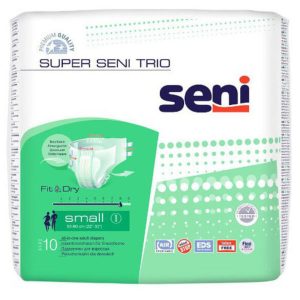 SENI Super Trio Small anatominės sauskelnės, 10vnt.
