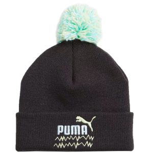 Vaikiška kepurė Puma Mixmatch Pom Pom juoda 024798 01