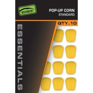 FOX Edges Essentials Pop-Up Corn Yellow plastikiniai masalai (standartiniai, 10 vnt.)